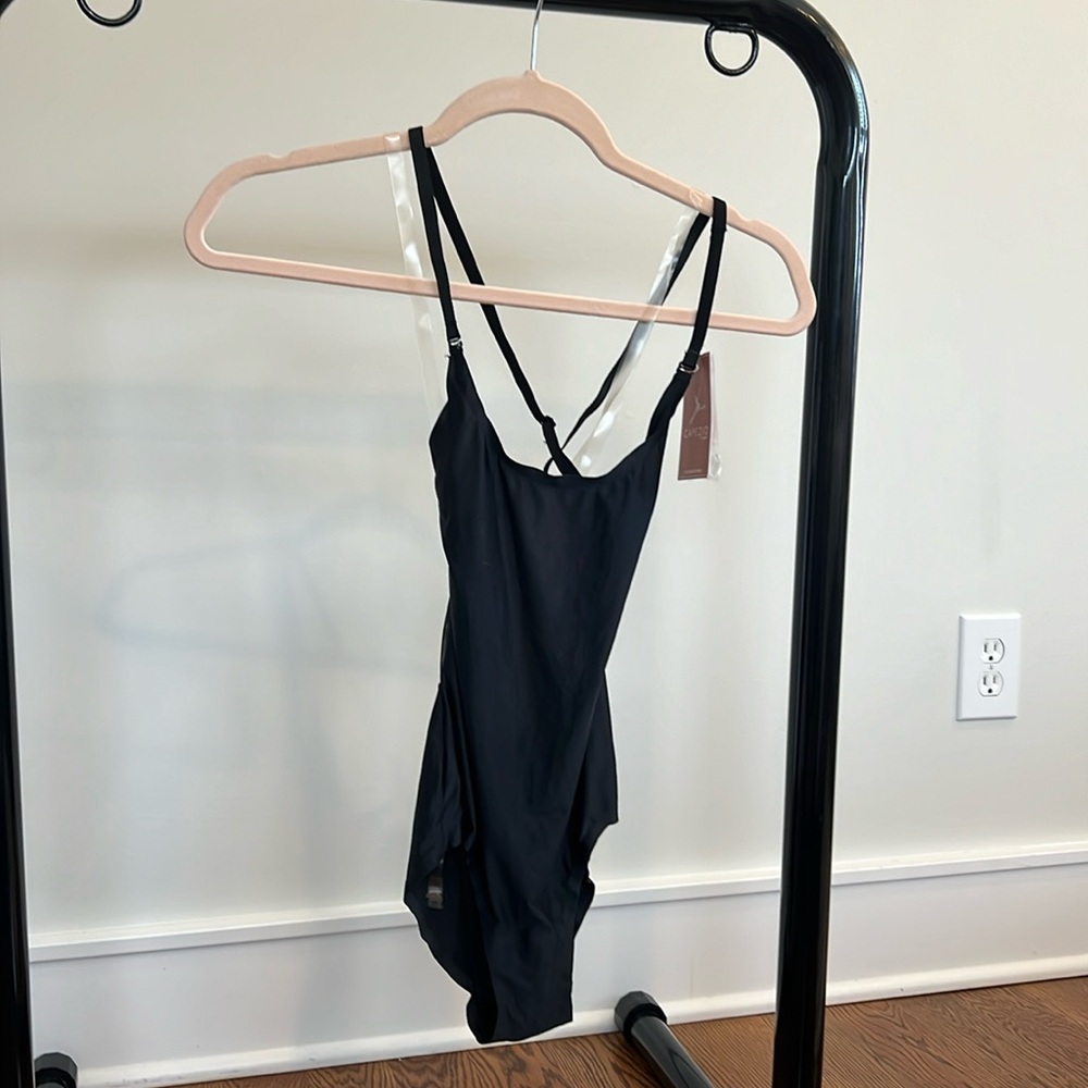 Capezio camisole leotard size xs NWT